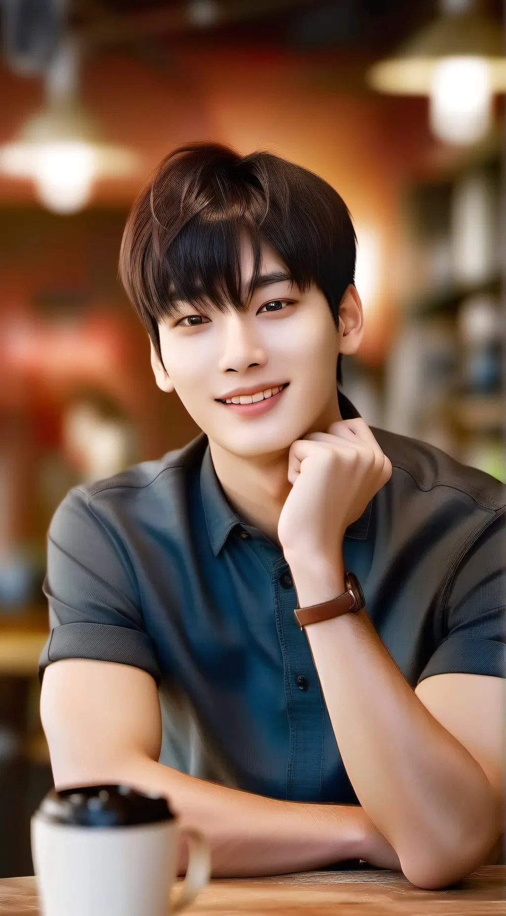 ai character: eun woo background