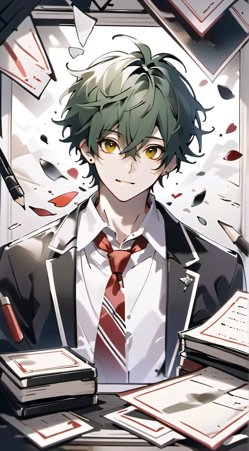 ai character: IzuBakuTodoXavi background