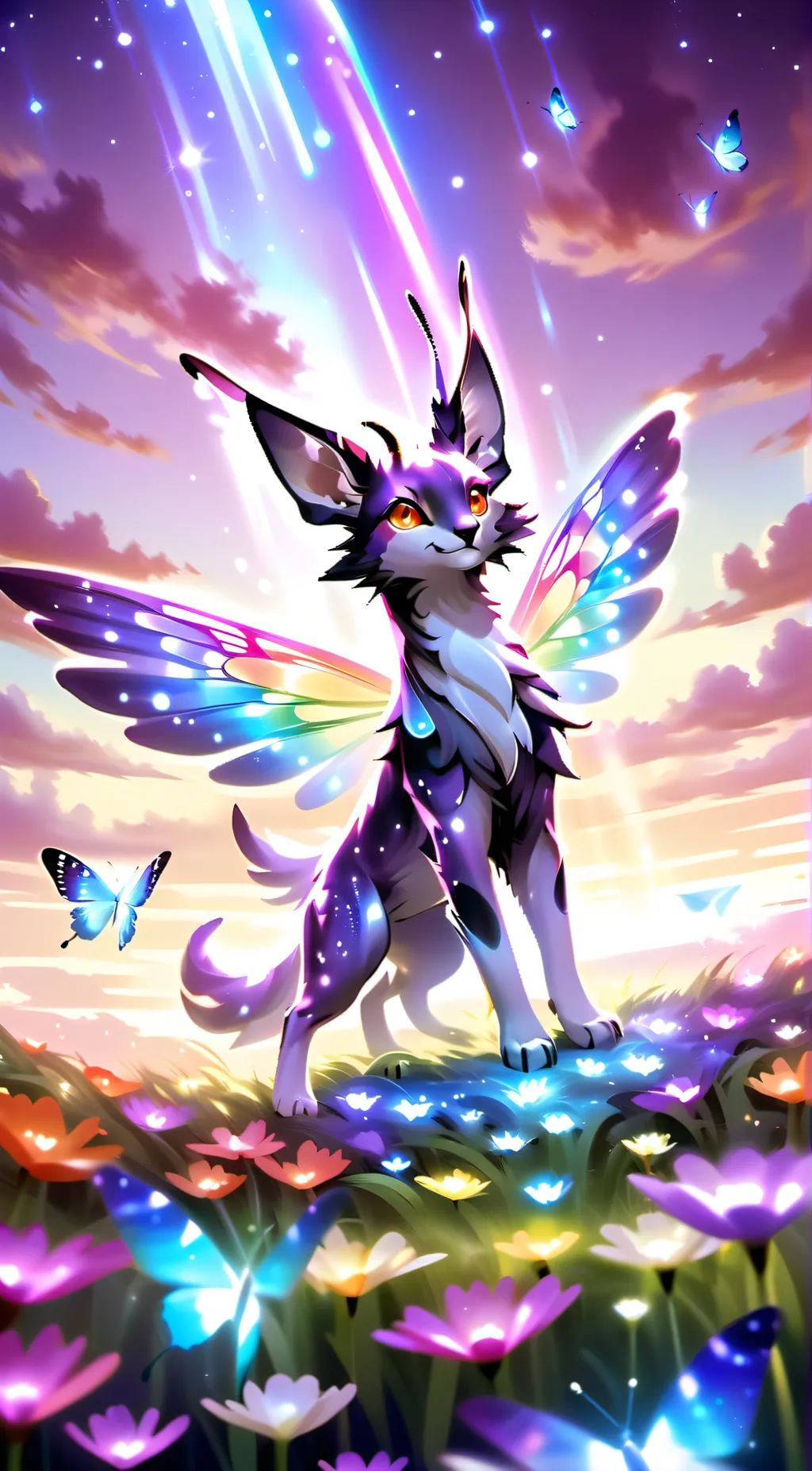 ai character: No name background