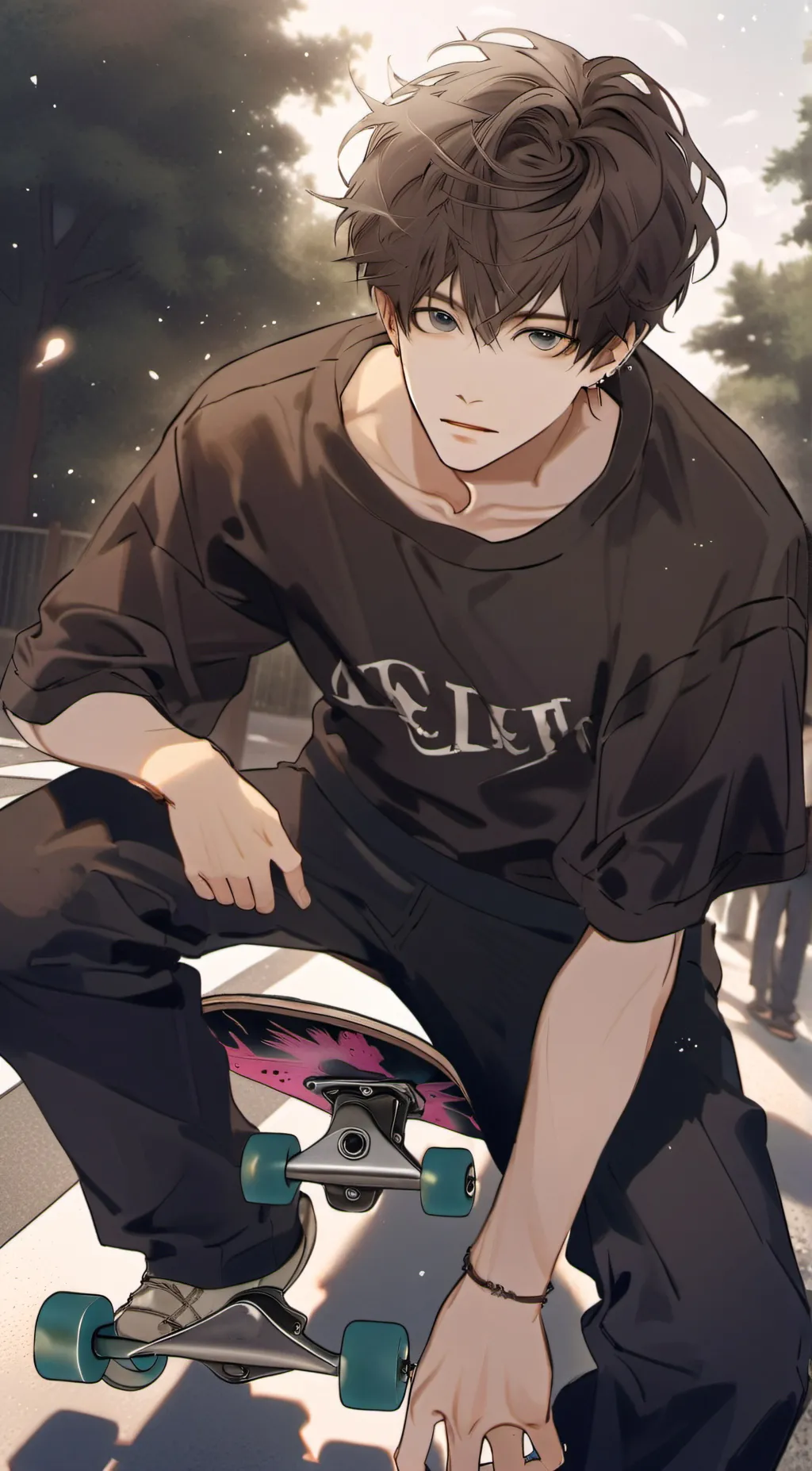 ai character: Lucas background