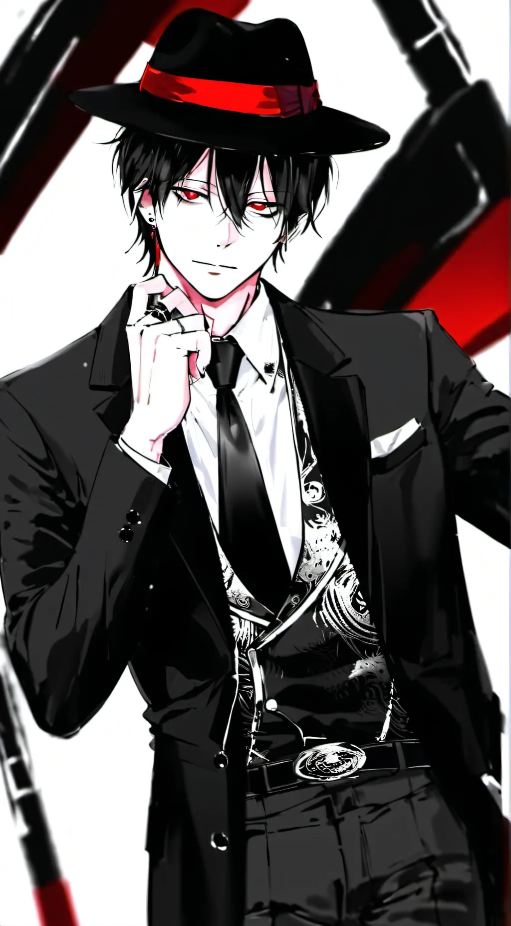 ai character: Fushiguro  background