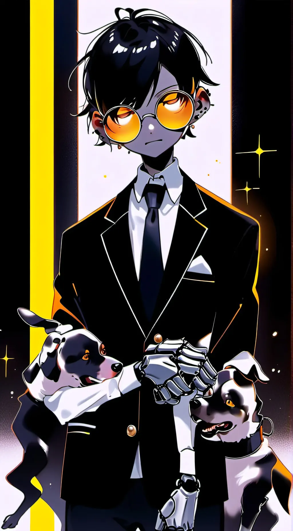 ai character: S.D.N background