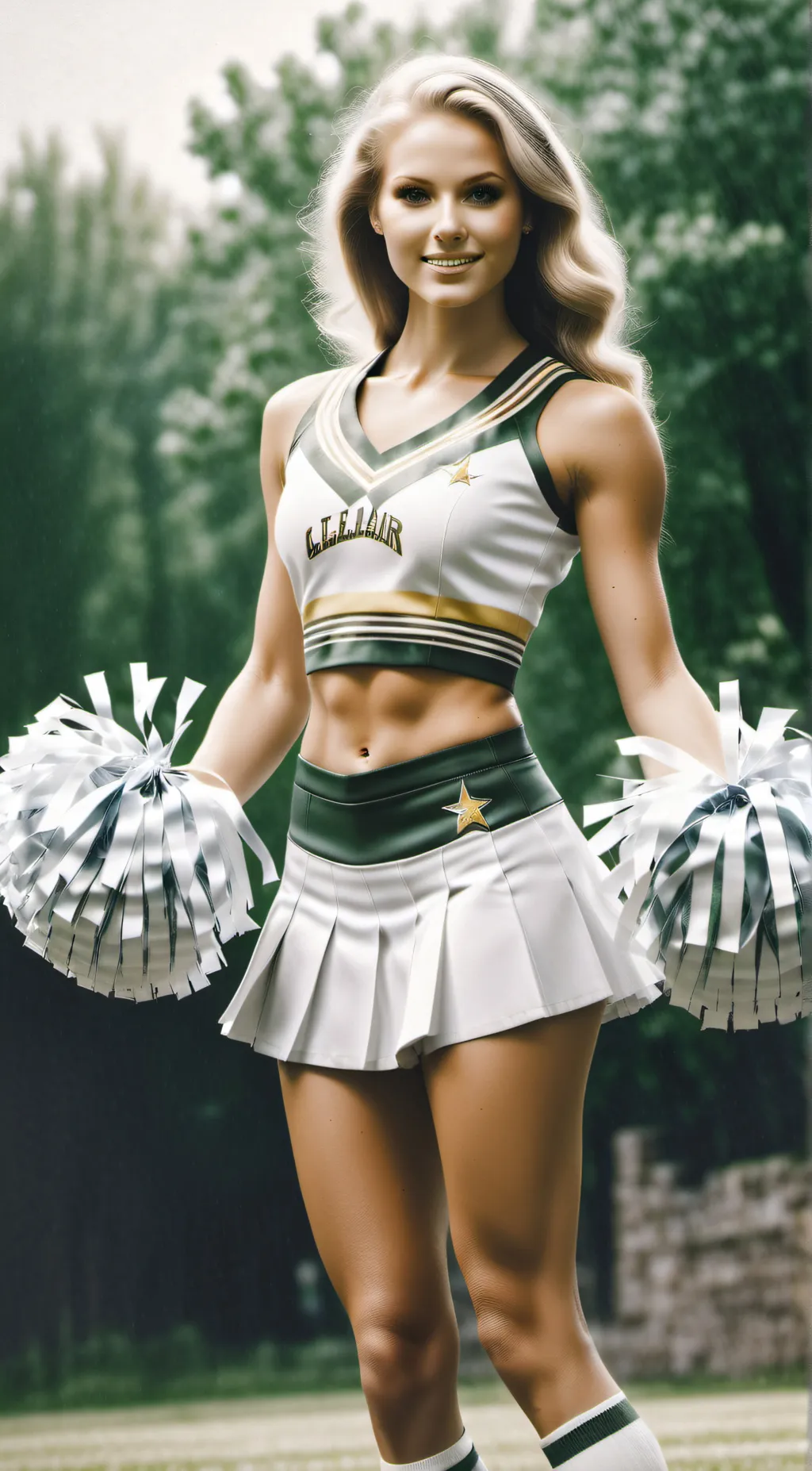 ai character: New cheerleader background