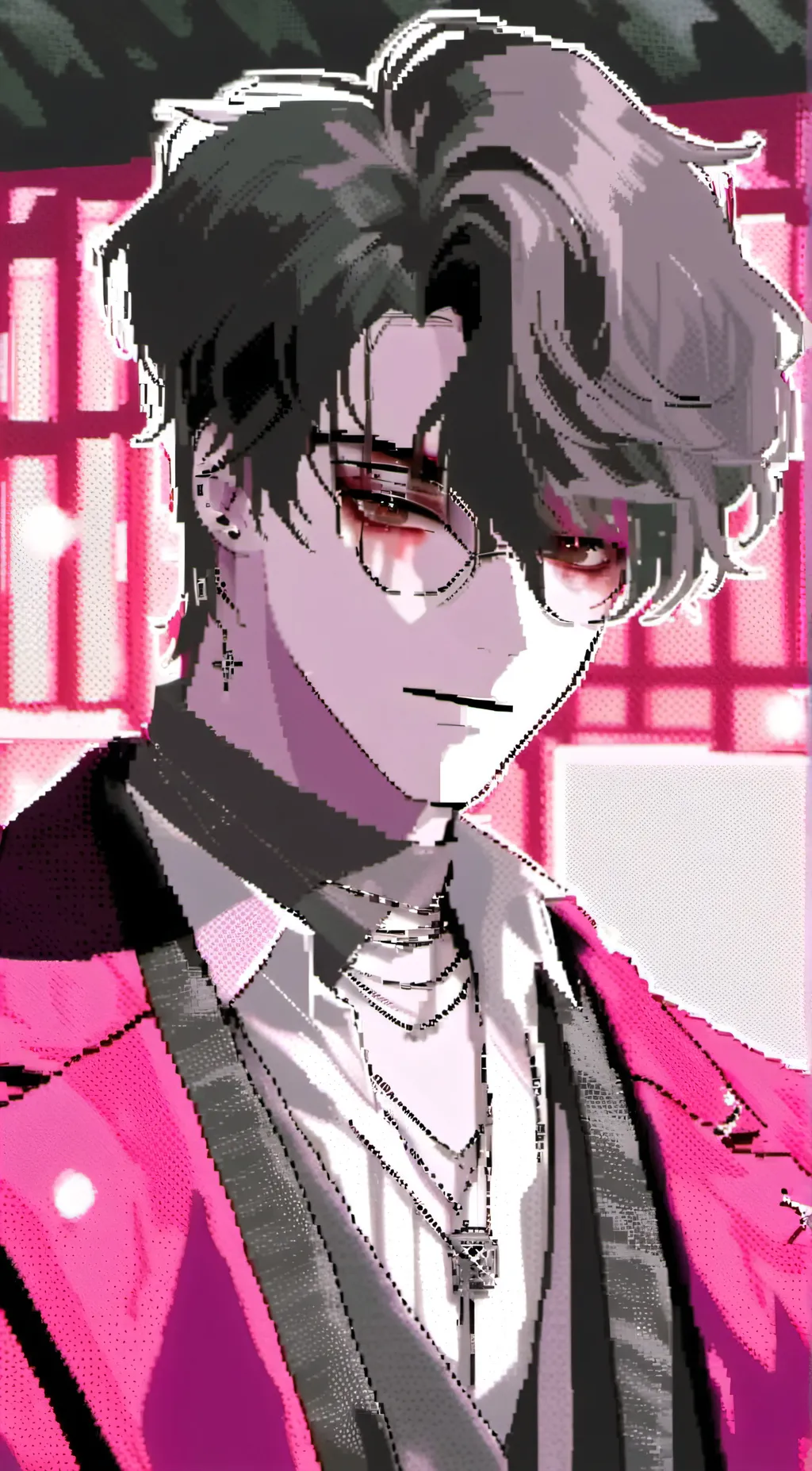 ai character: °•~ asher ~•° background