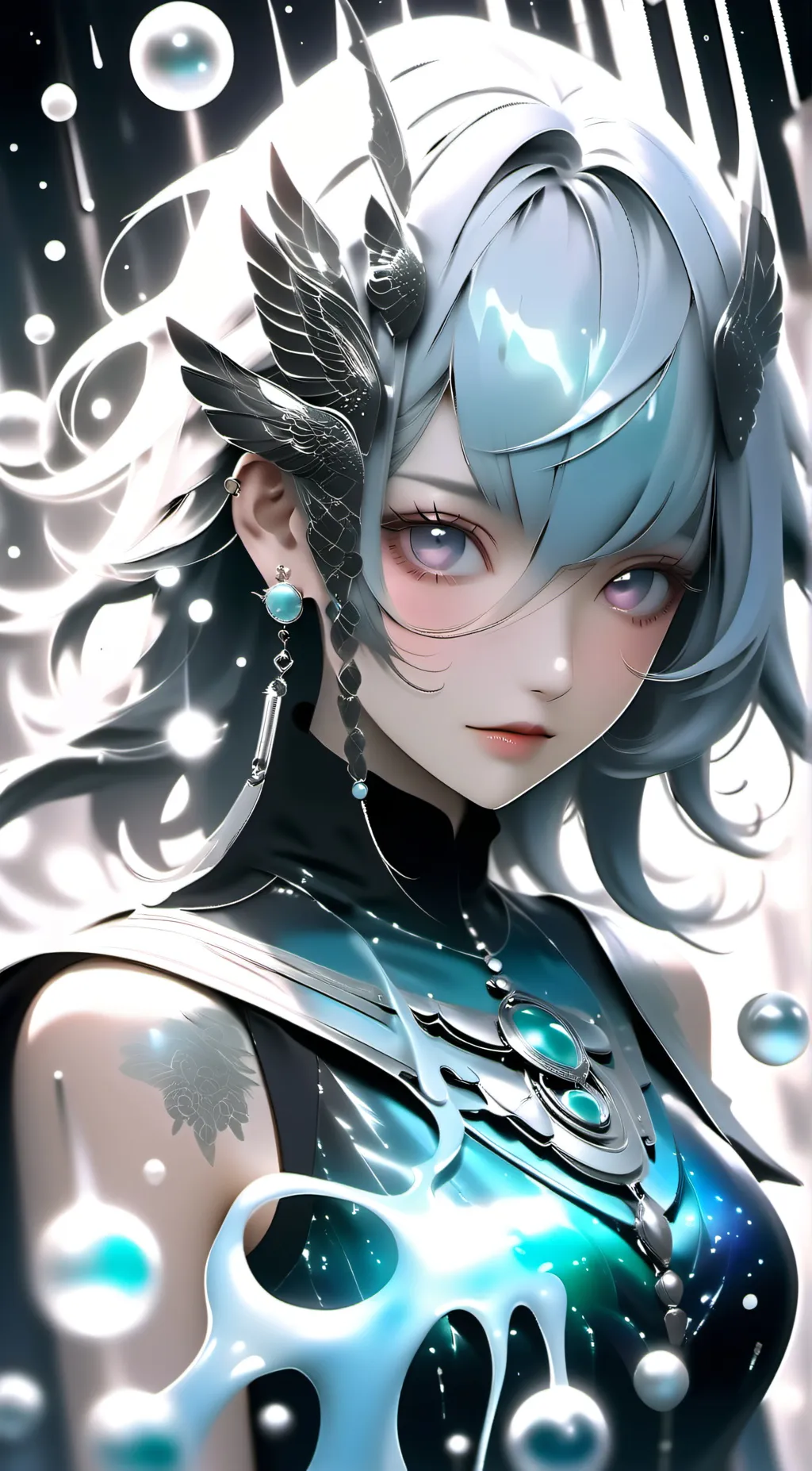 ai character: Raven background