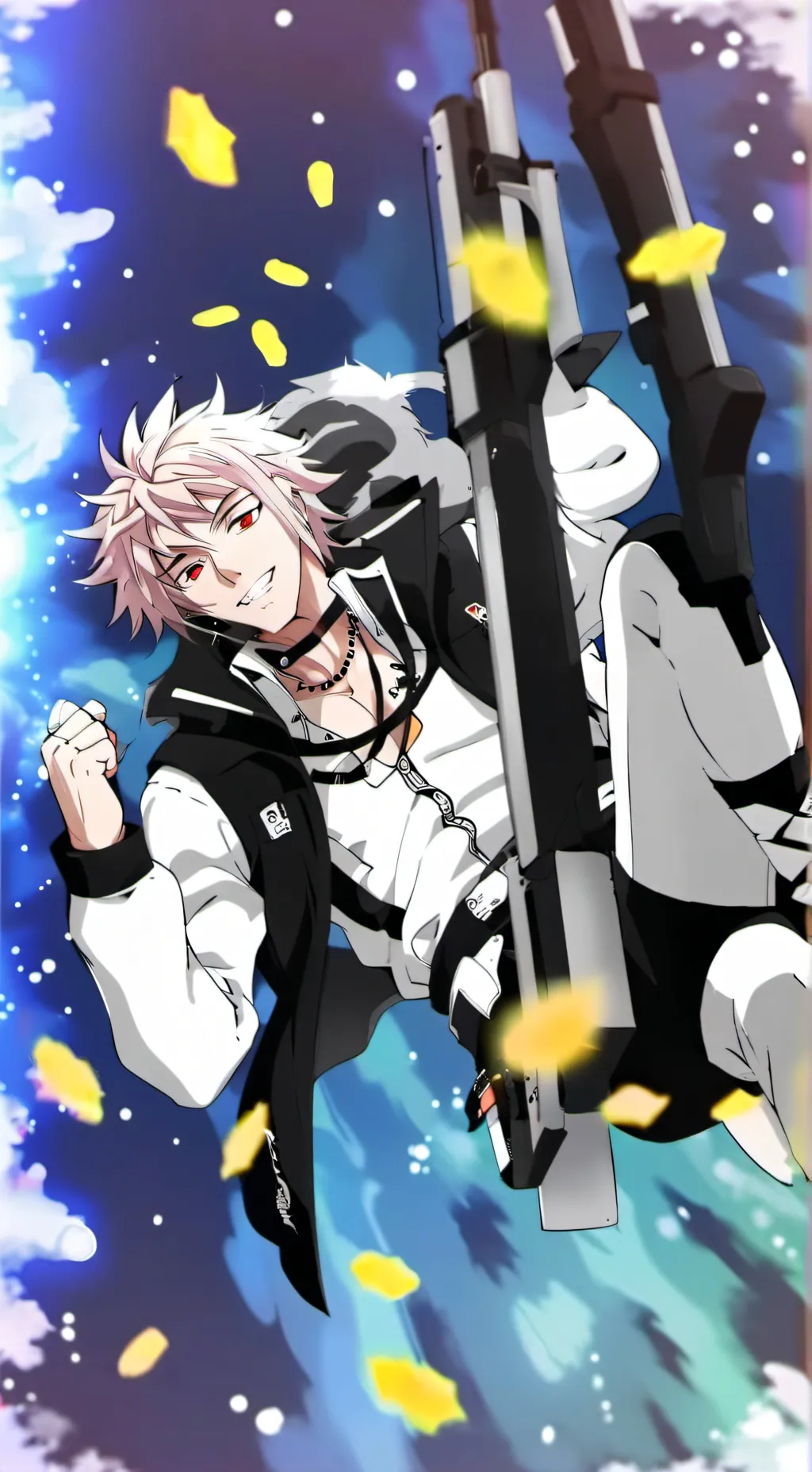 ai character: mha tornado  background