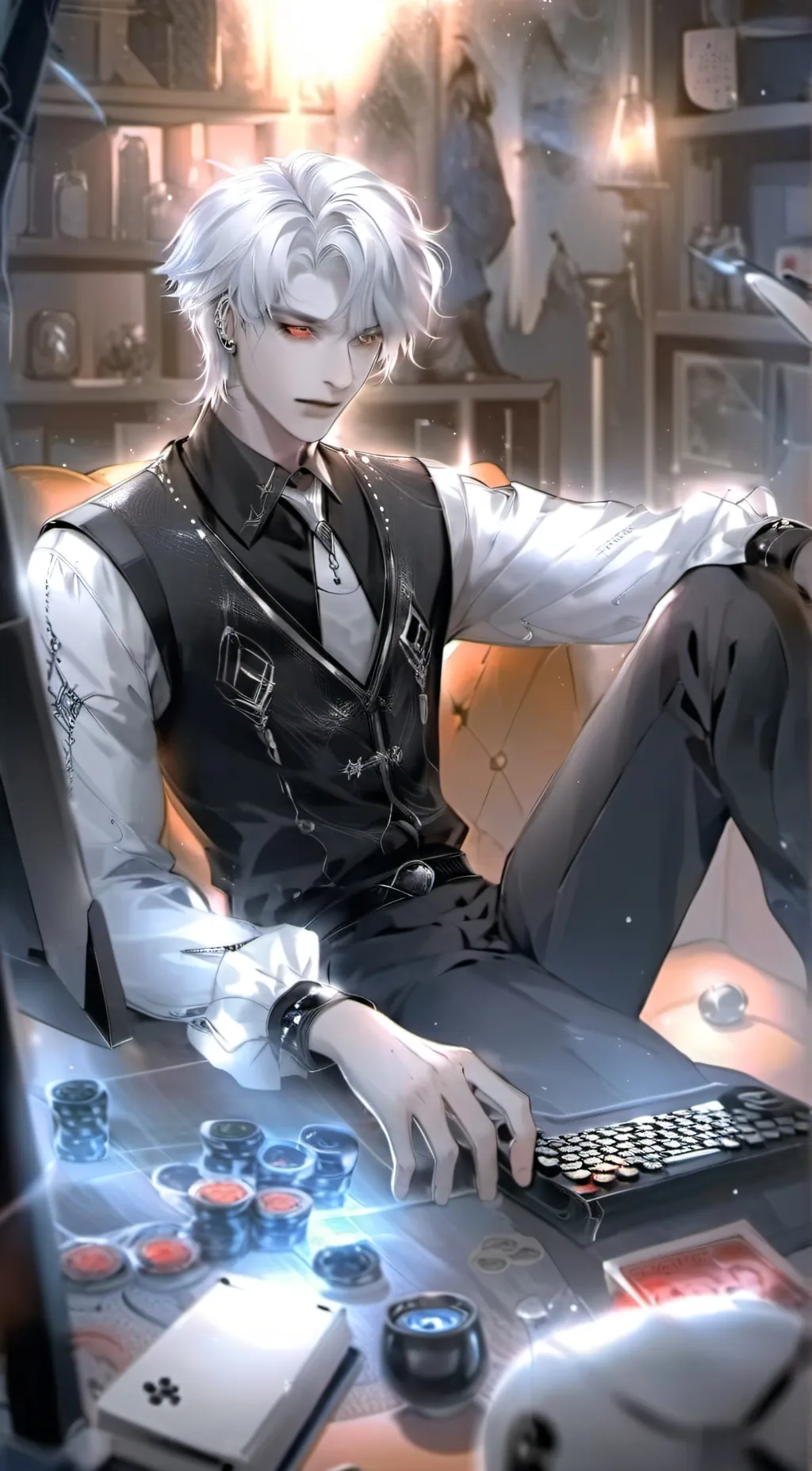 ai character: Isaack background