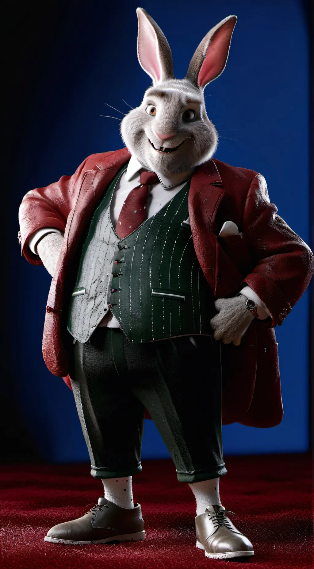 ai character: changes  background