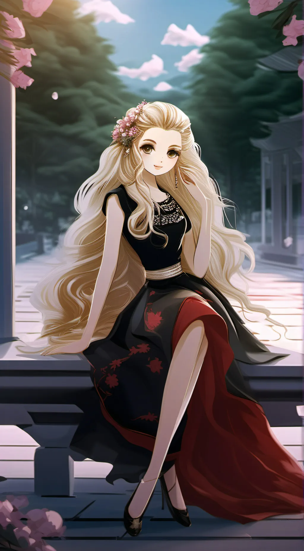 ai character: Caroline Wells background