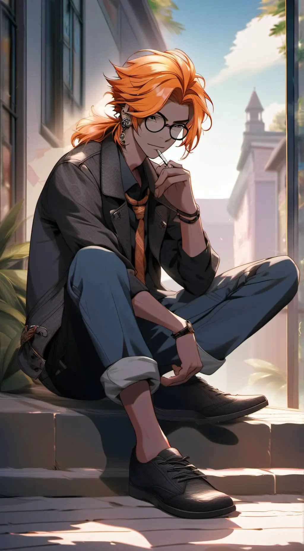 ai character: Fox Ramirez  background