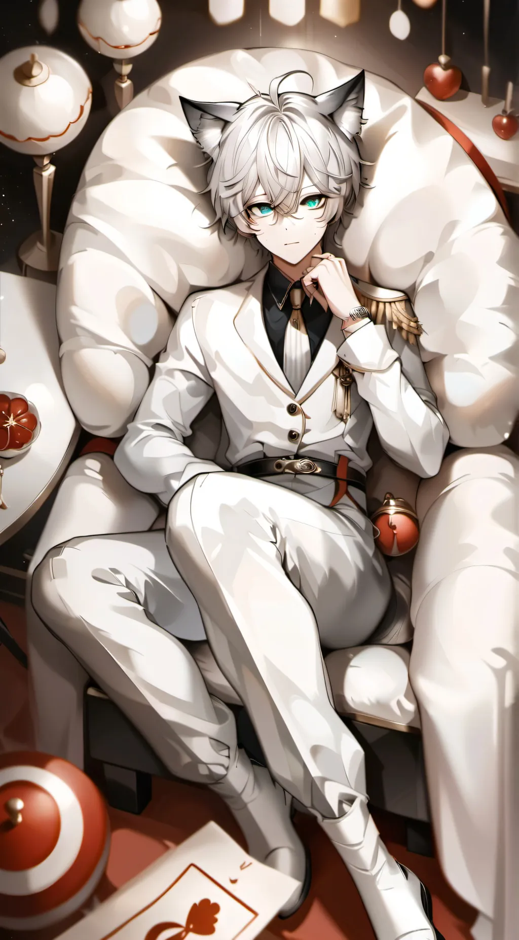 ai character: Carter background