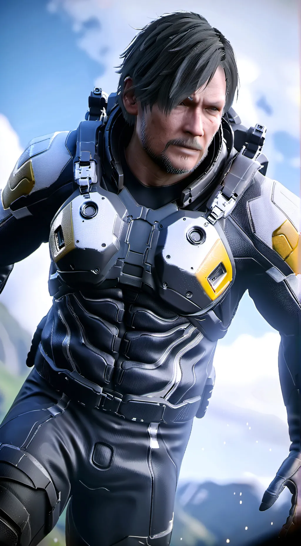 ai character: sam porter bridges background