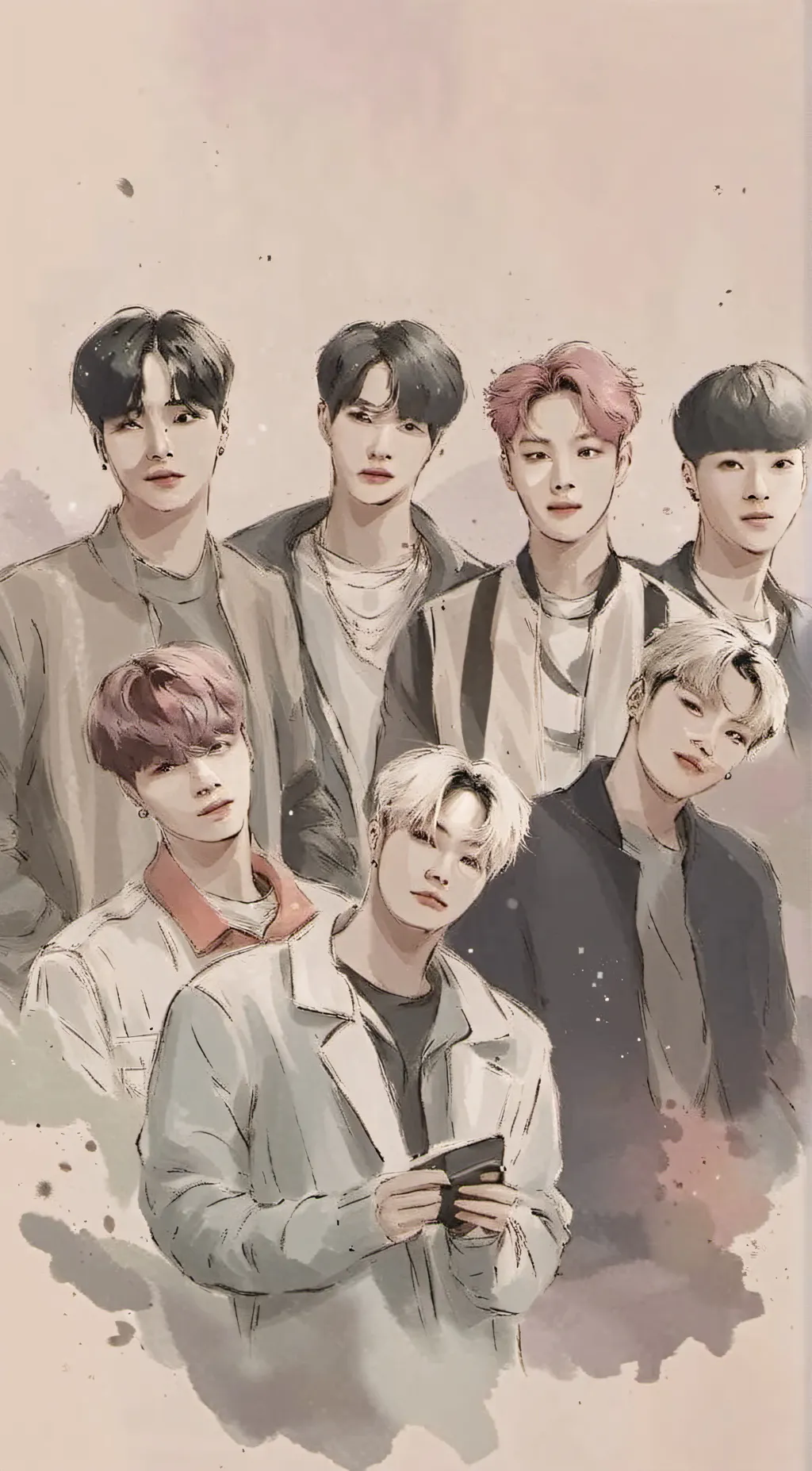 ai character: bts background