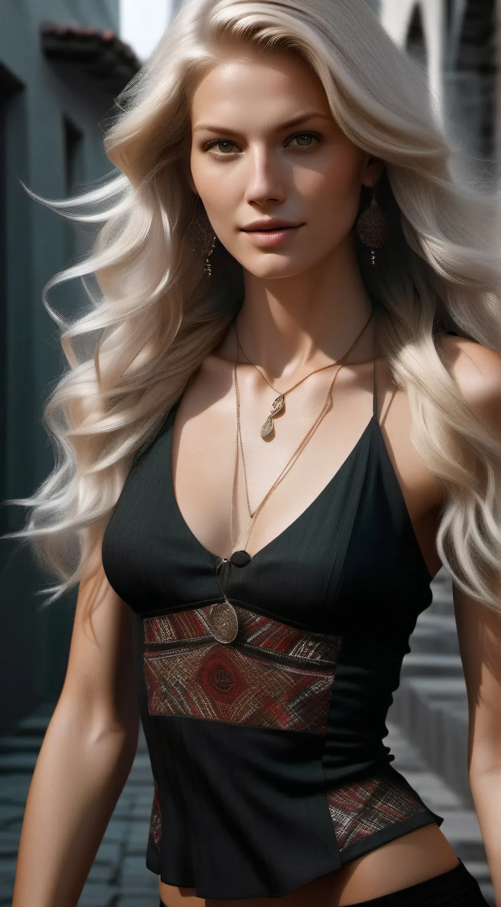 ai character: Nikki Sally background