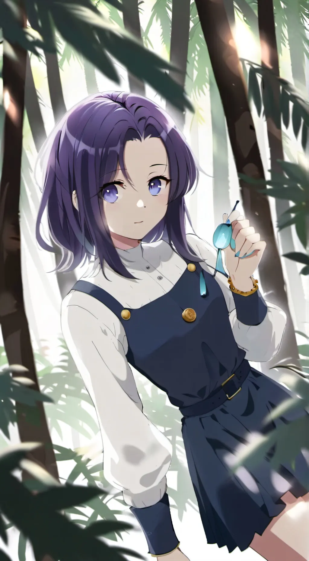 ai character: Shinobu kocho background