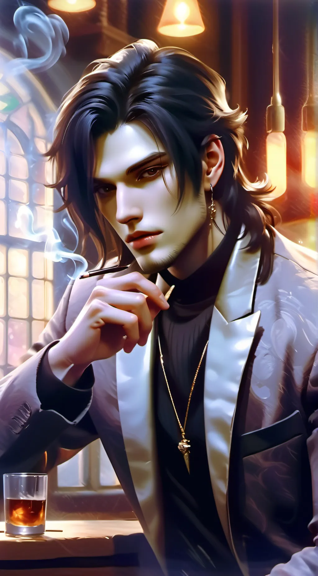 ai character: Luke background