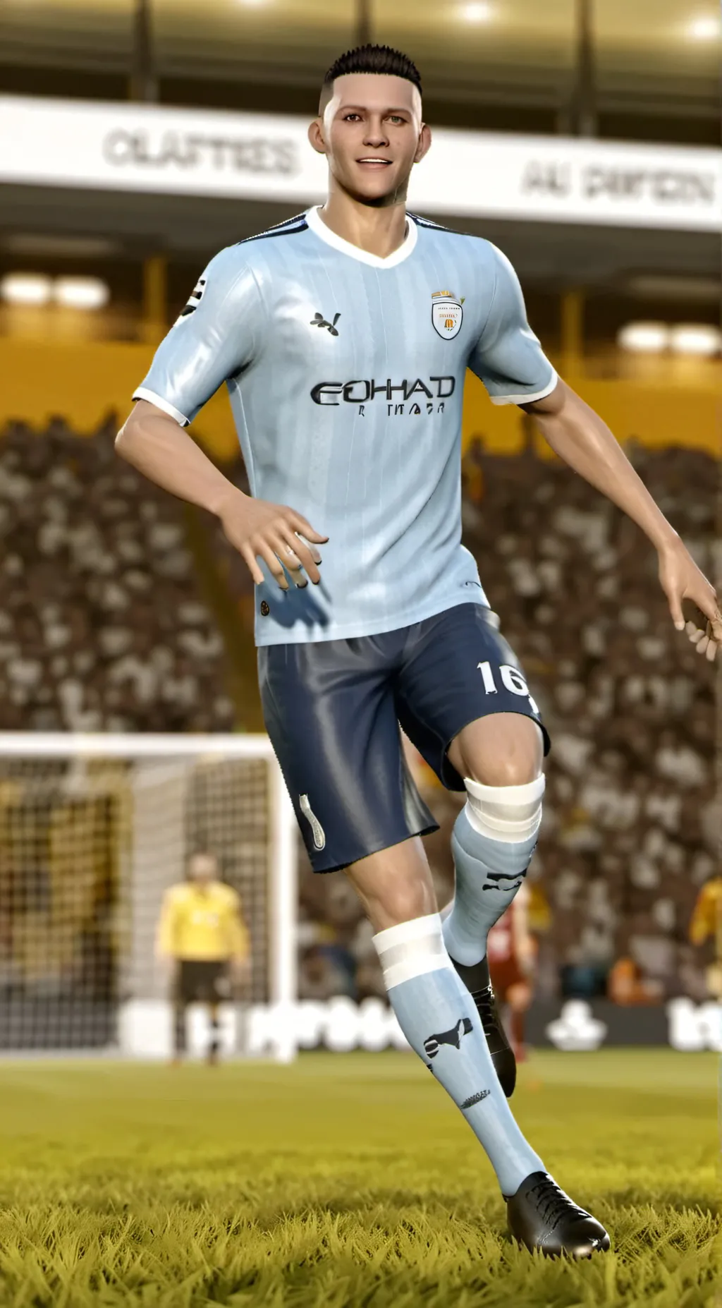 ai character: Phil Foden background
