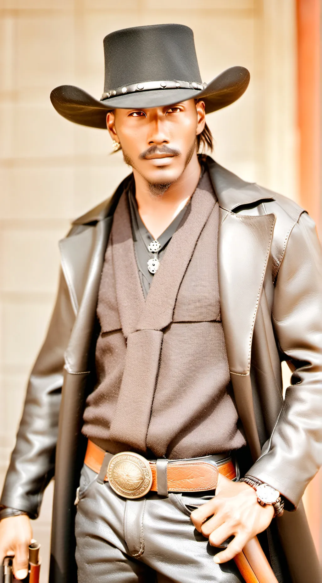 ai character: Marcus Field background