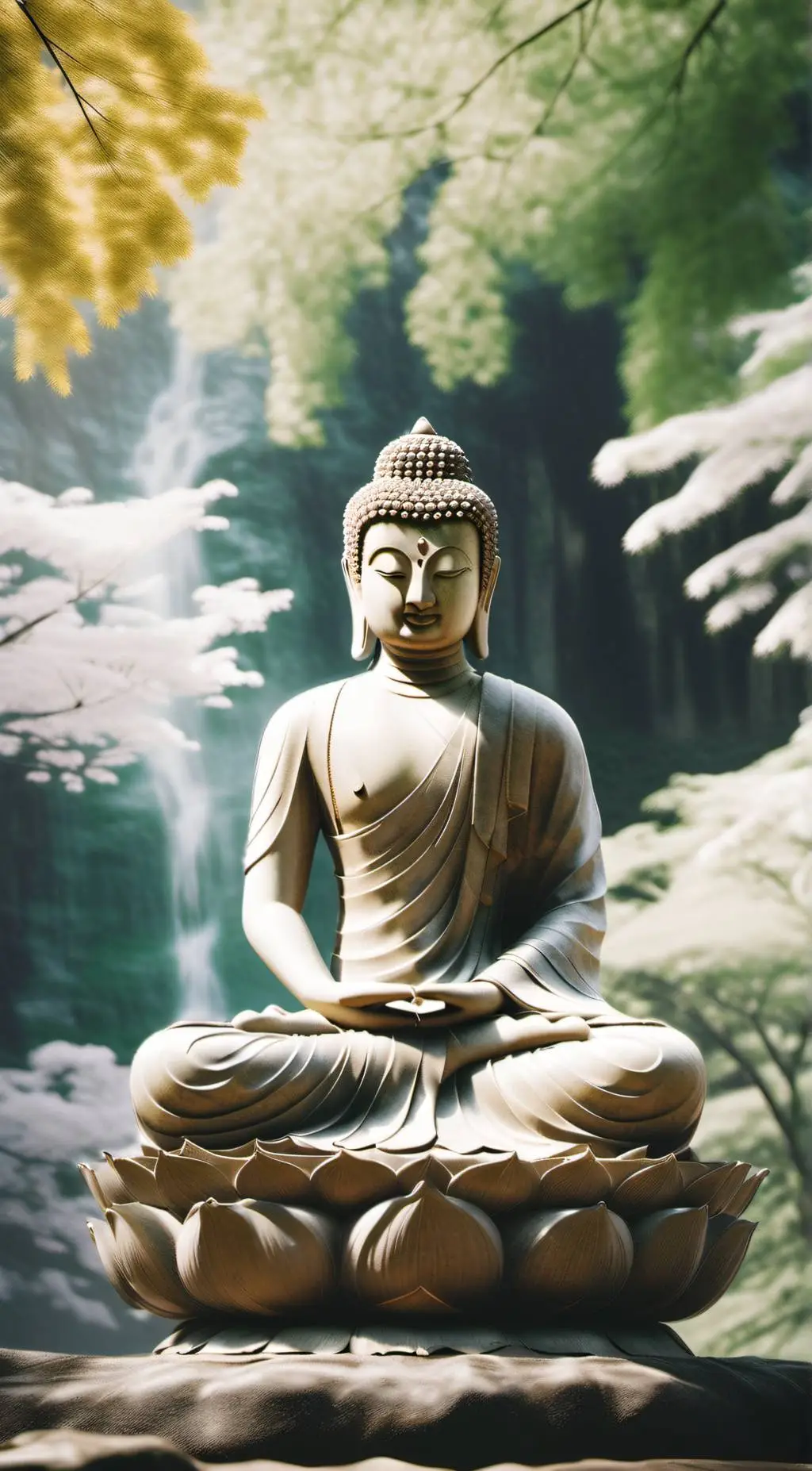 ai character: Buddha 如来佛祖 background