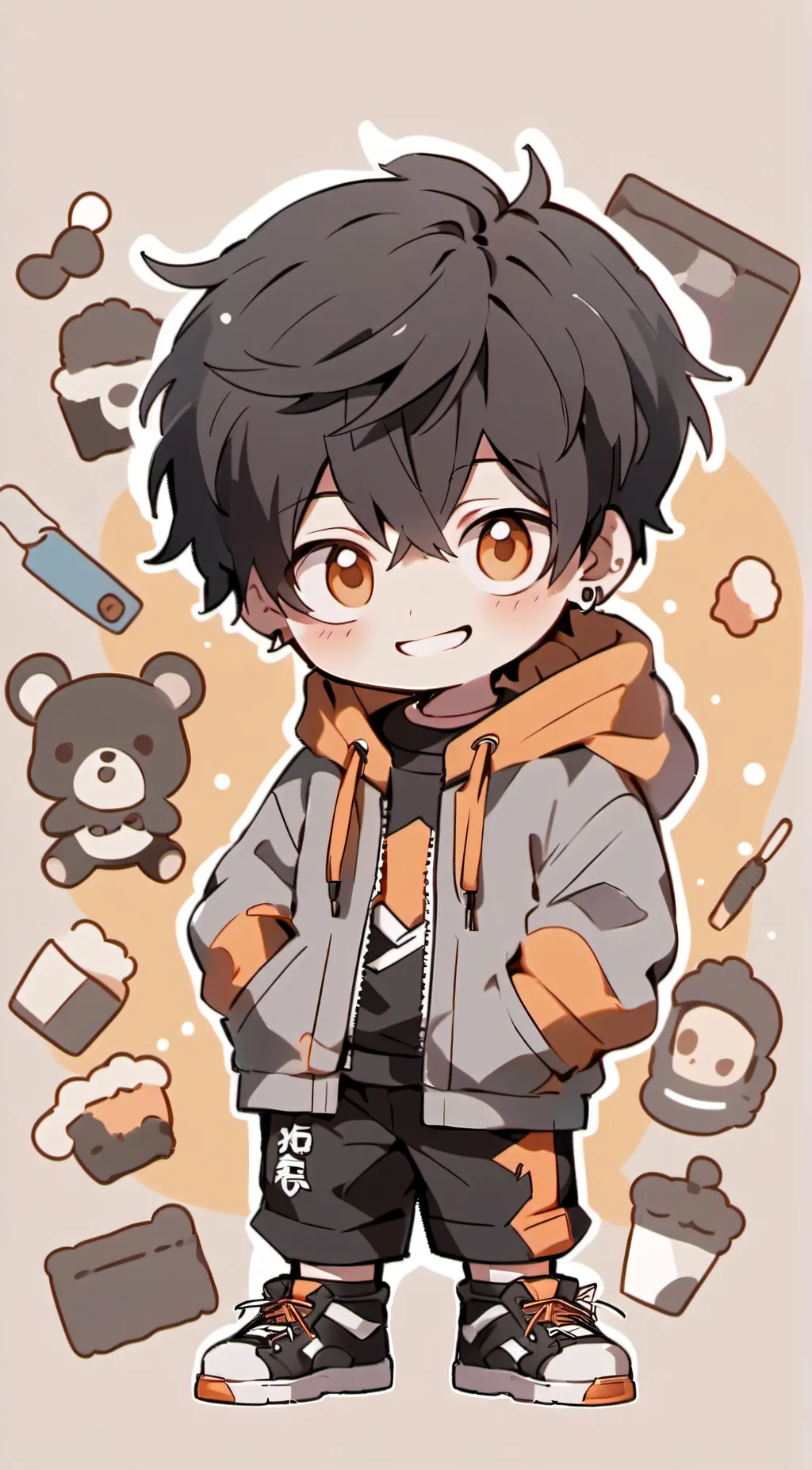 ai character: connor background