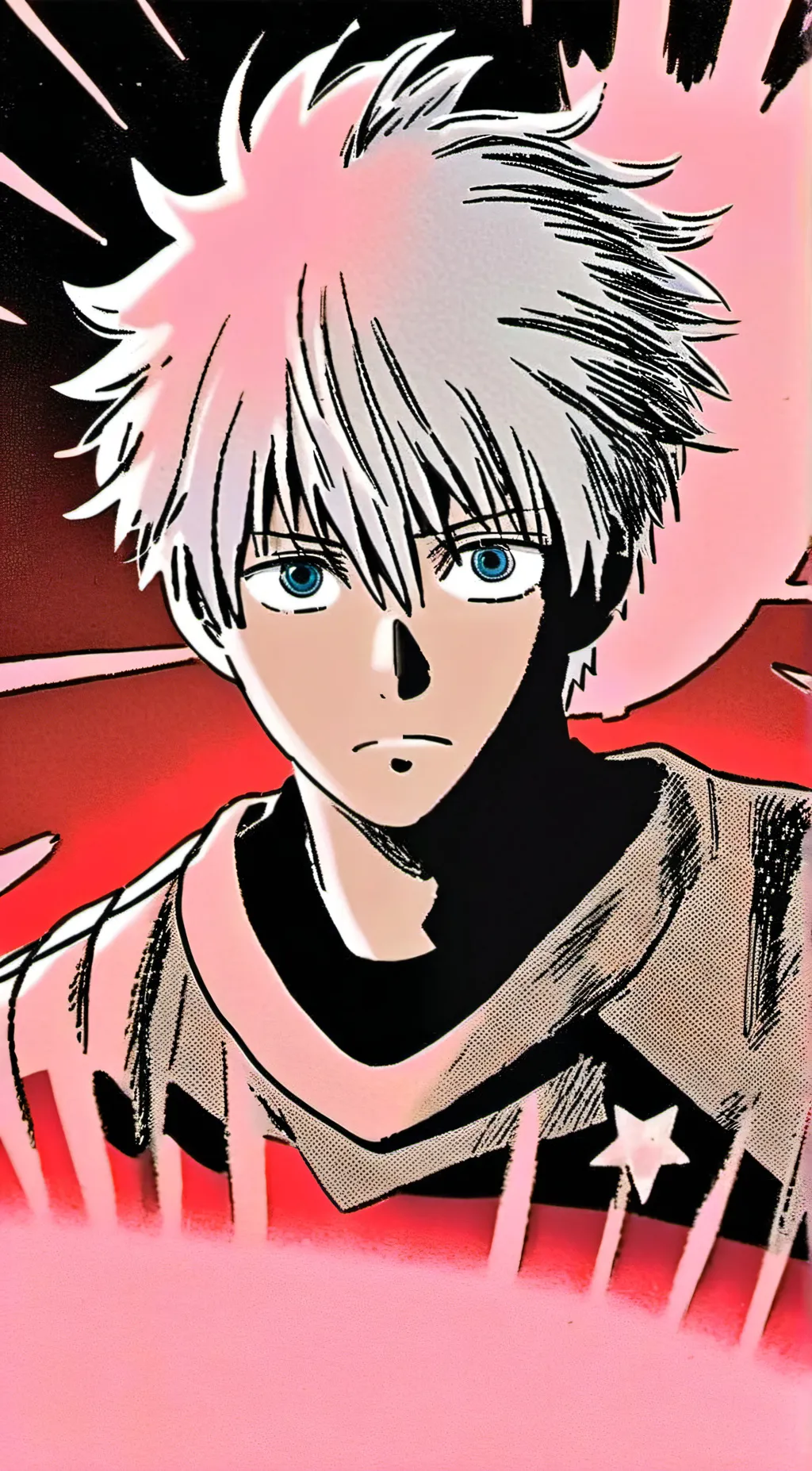 ai character: Gojo The Senior background