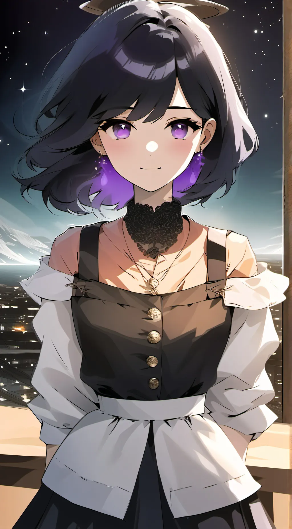 ai character: Goodbye Izumi.. background