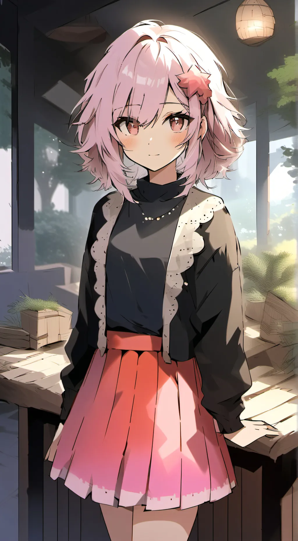 ai character: cute background