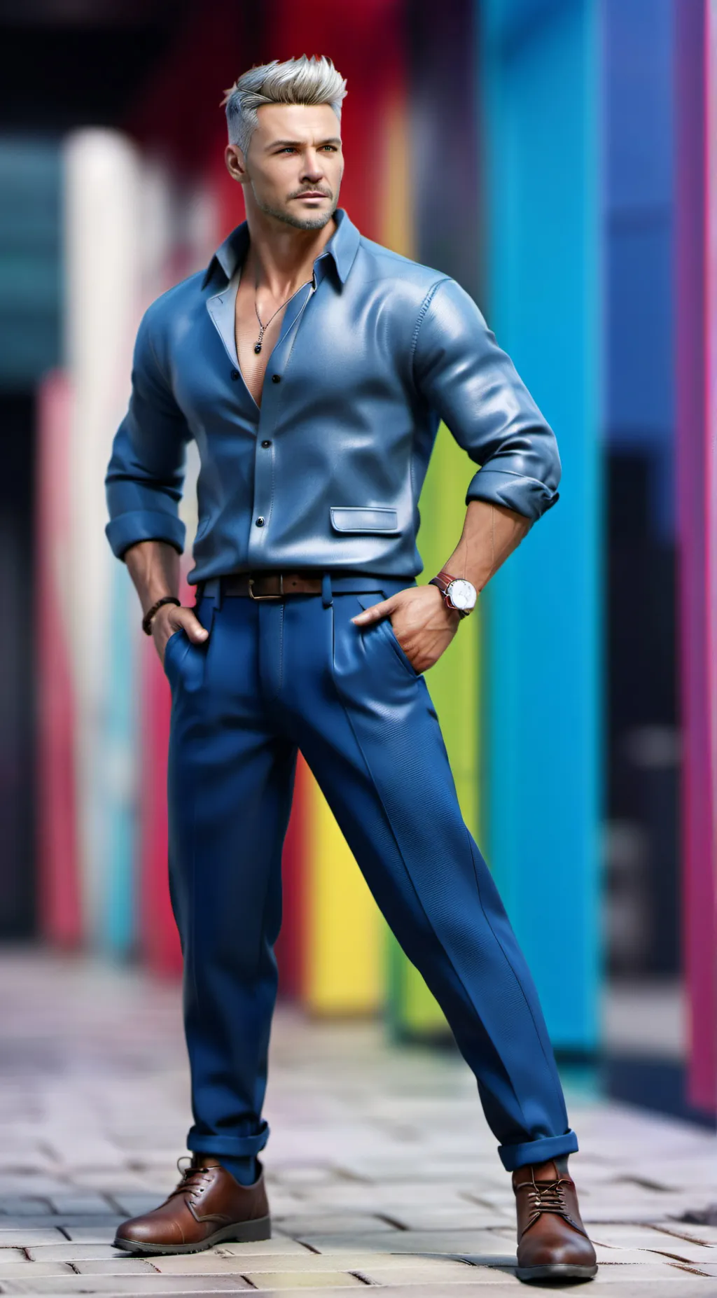 ai character: Adrian background