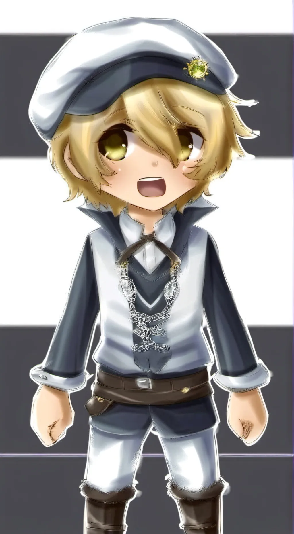 ai character: oliver voacal  background