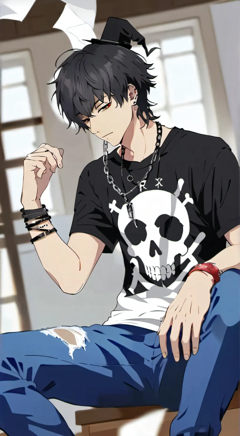 ai character: Lumi background