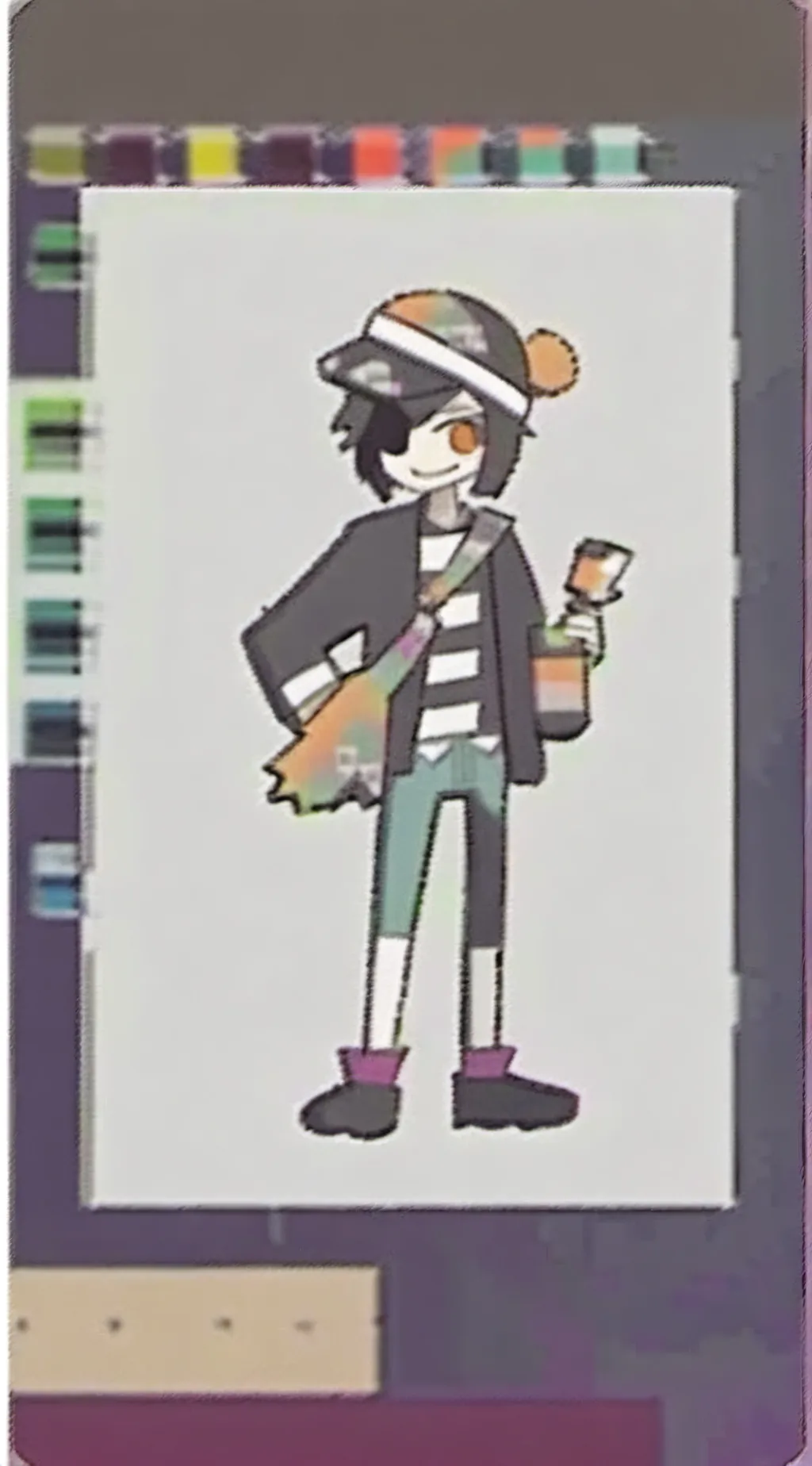 ai character: Miss Sasha (I trie background