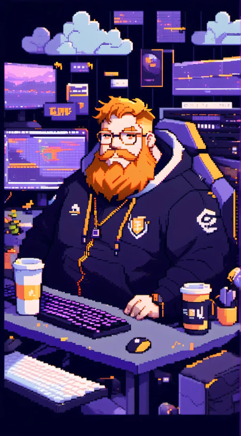 ai character: CASEOH background