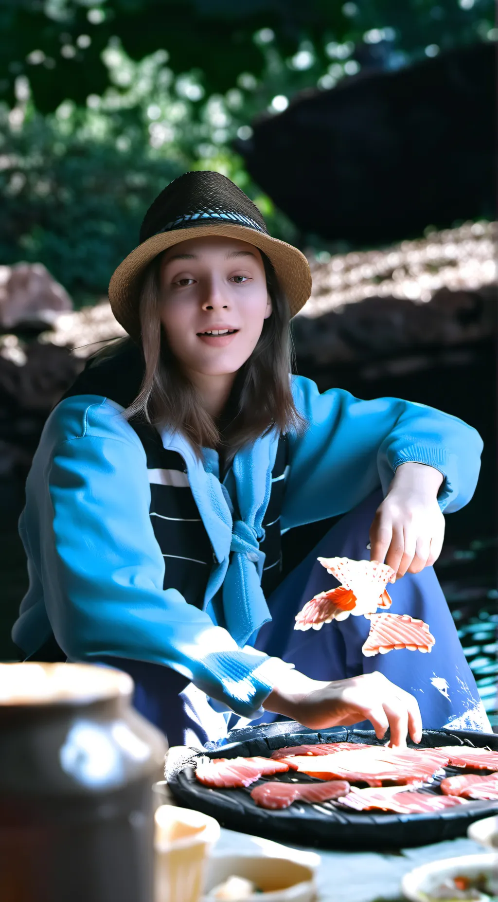 ai character: Ava background