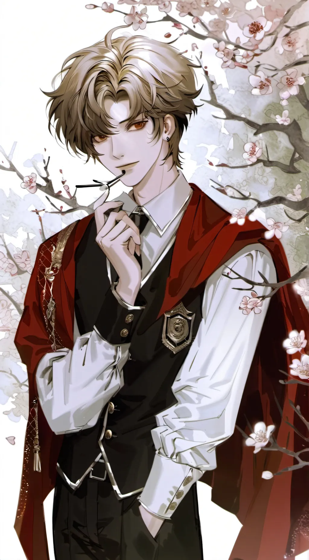 ai character: All boys school background