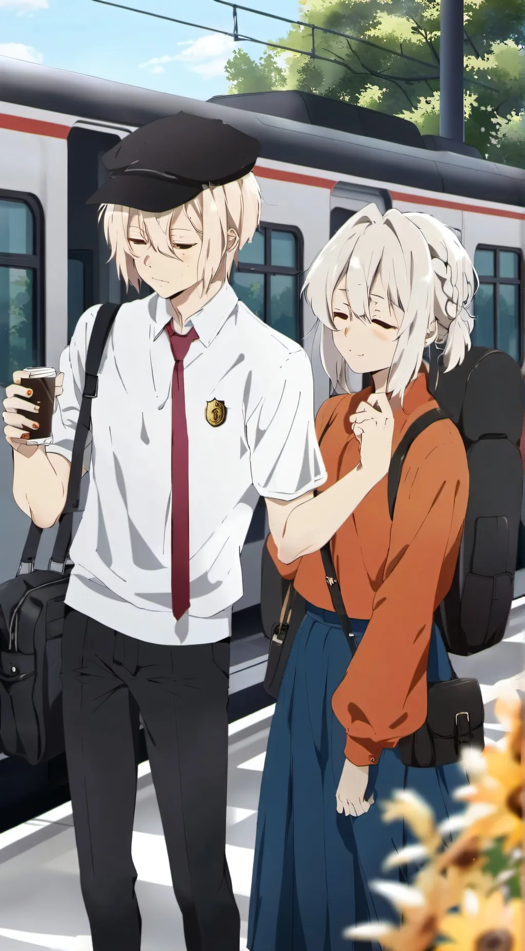 ai character: Sanemi x Giyuu background