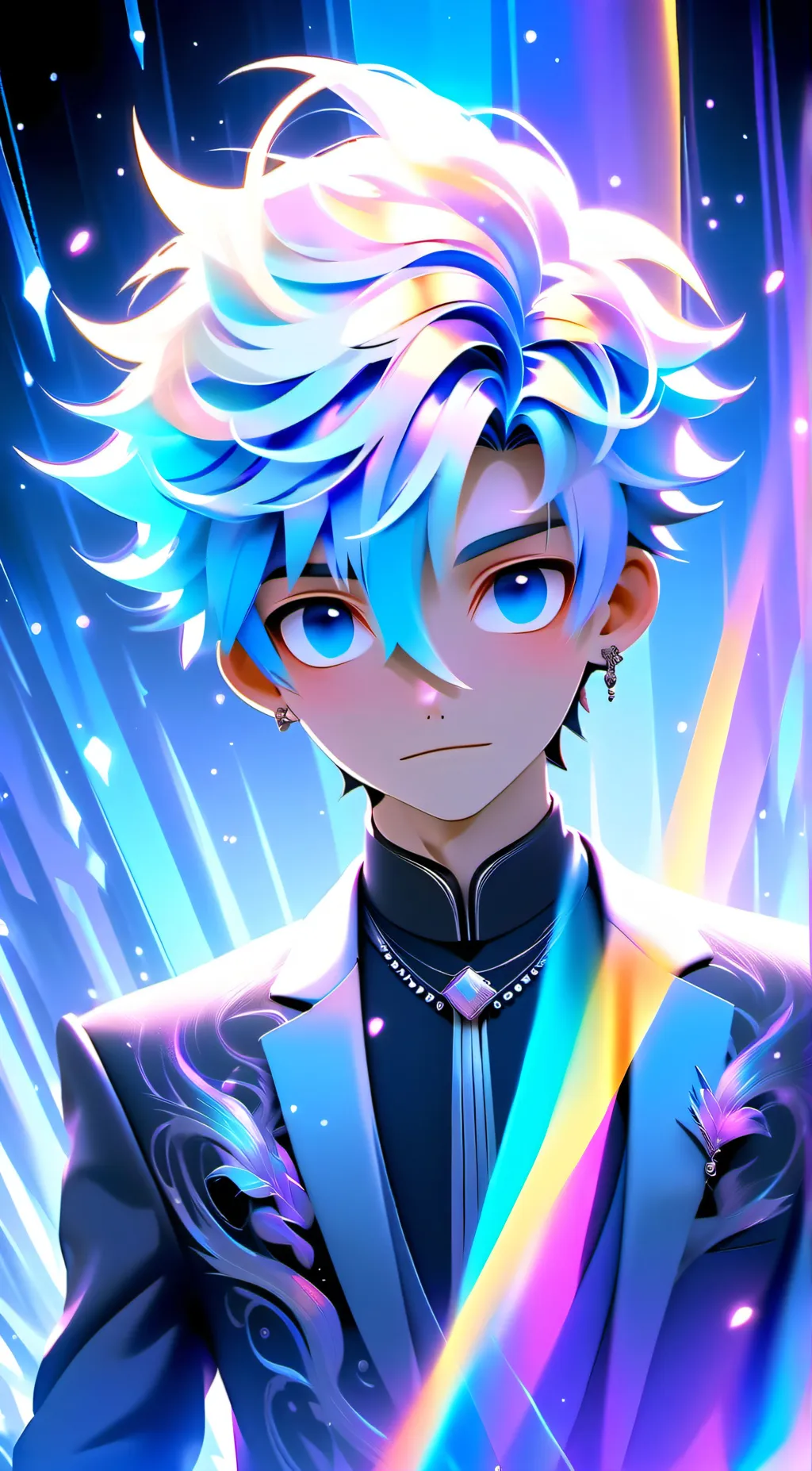 ai character: mark background