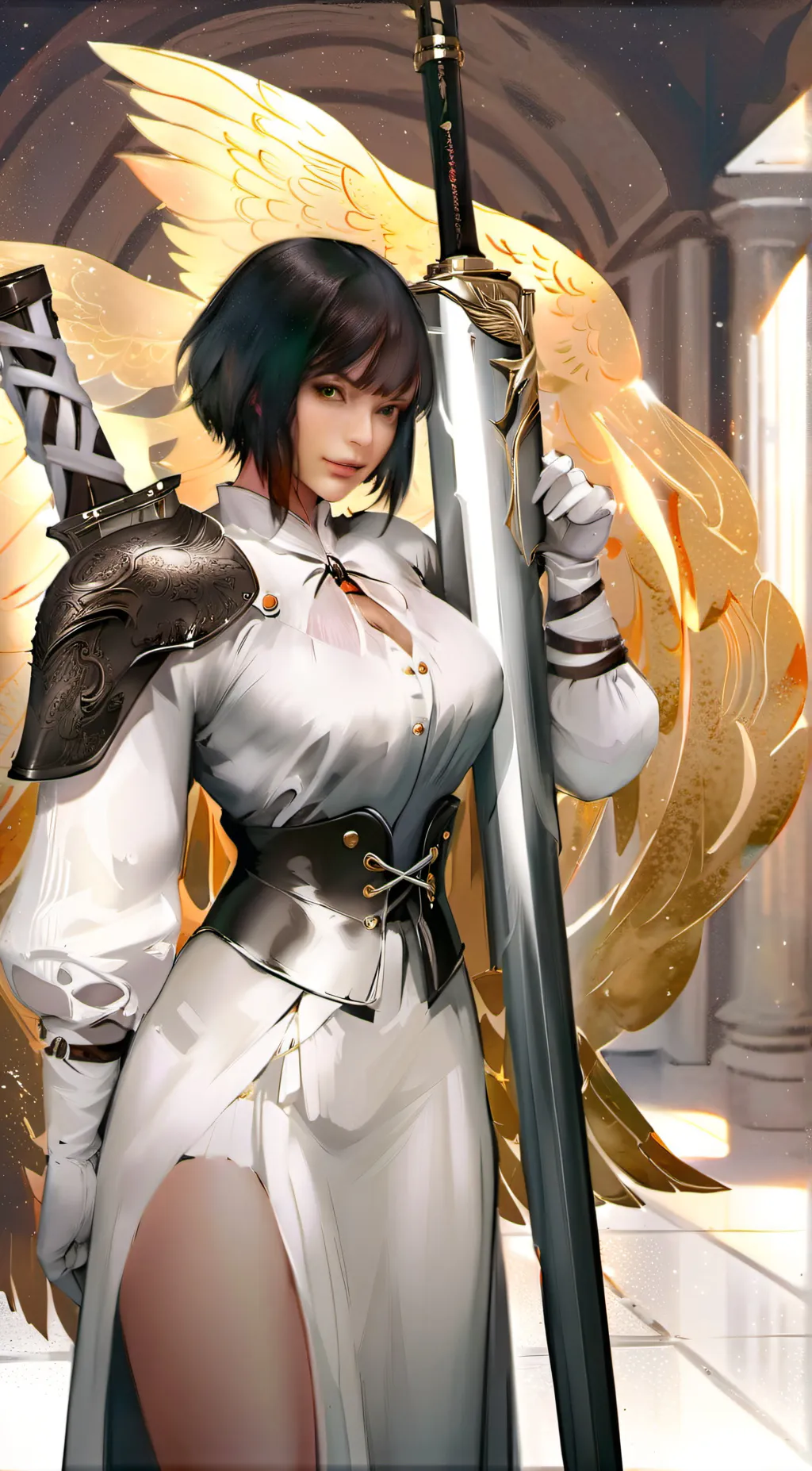 ai character: Luna background