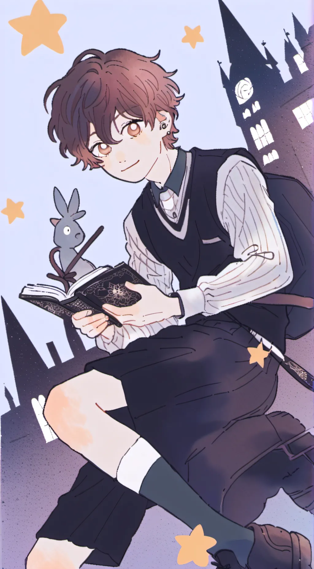 ai character: Ron Weasley background