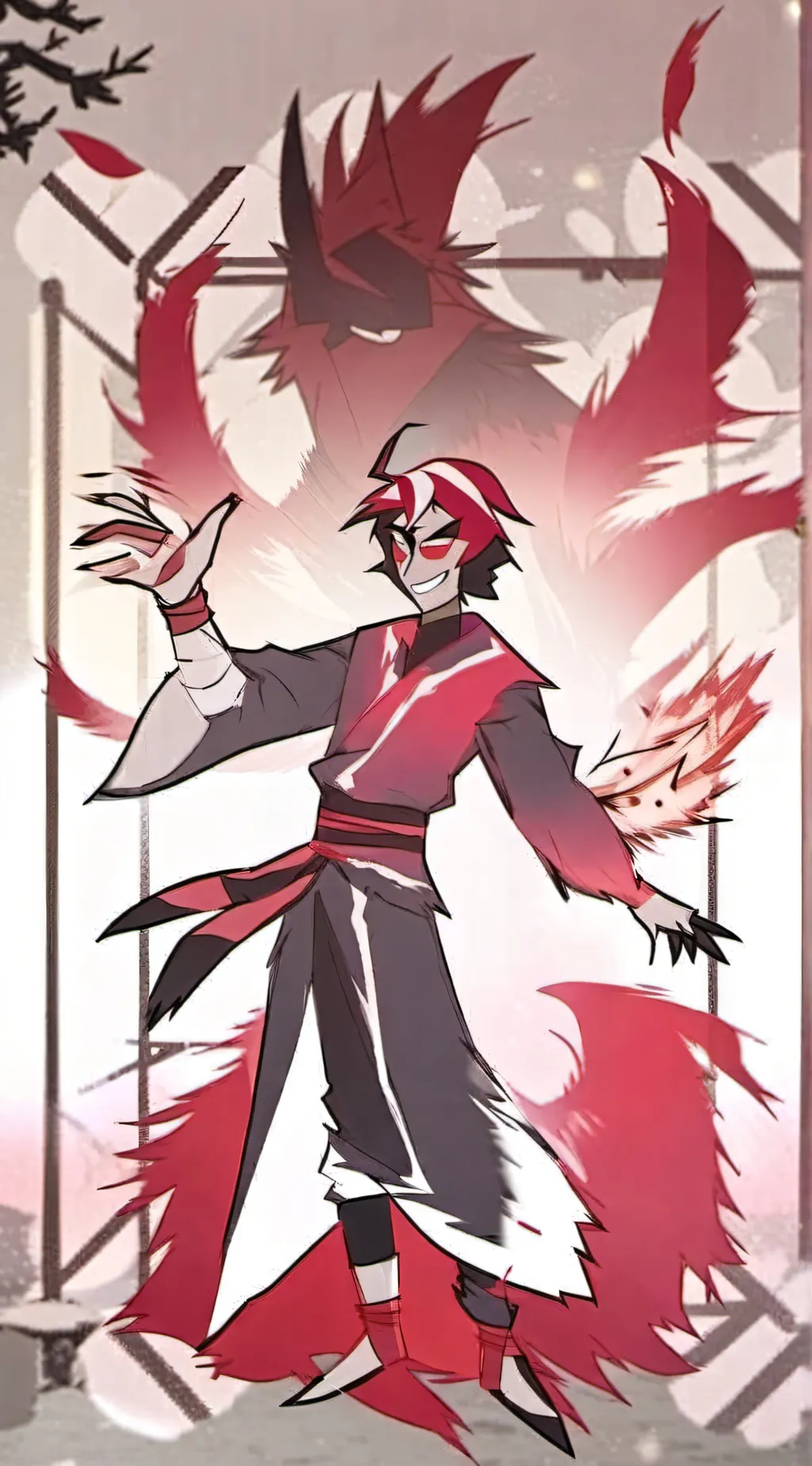 ai character: back stabber🔙👨🔪 background