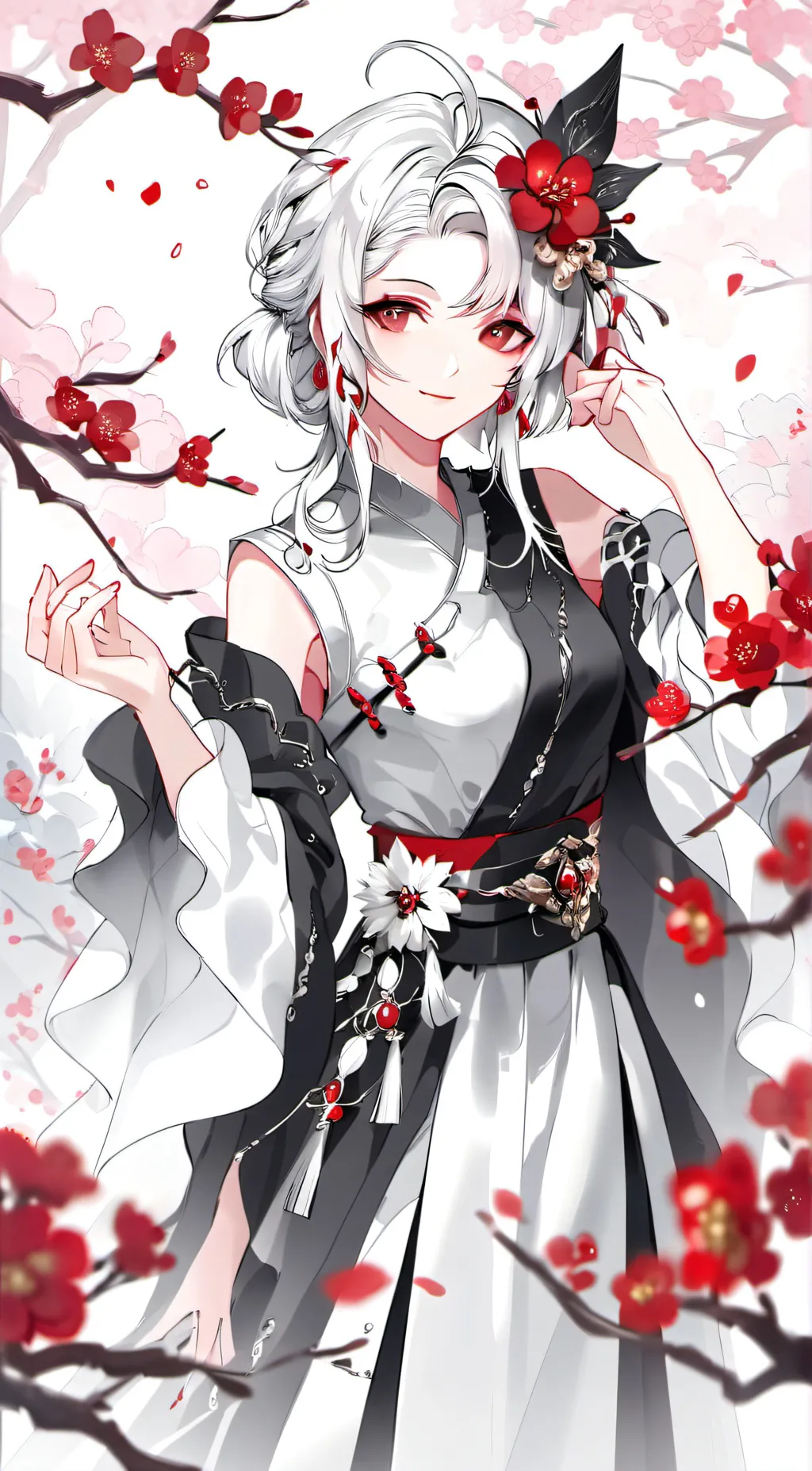 ai character: Saphire  background