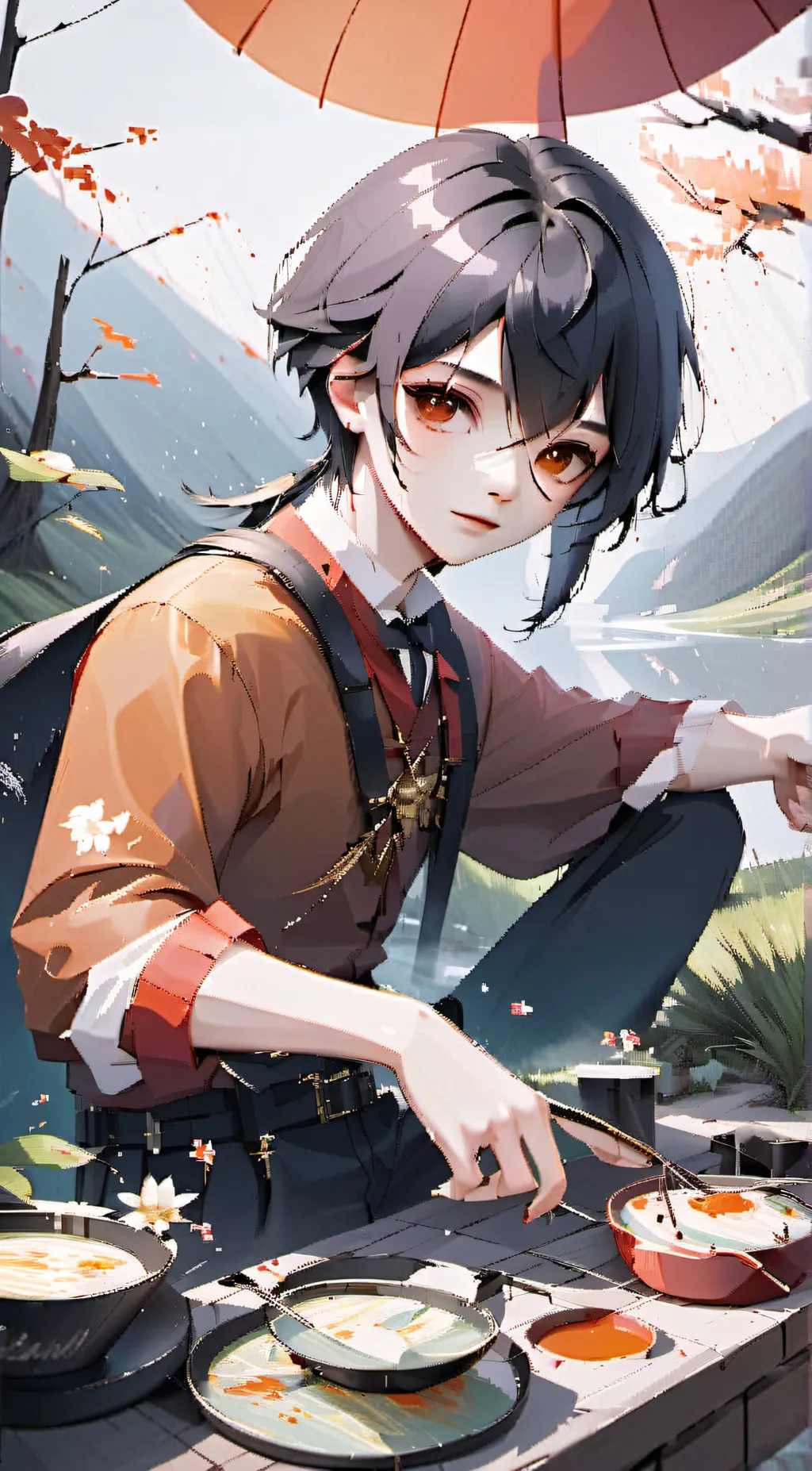 ai character: Asher background