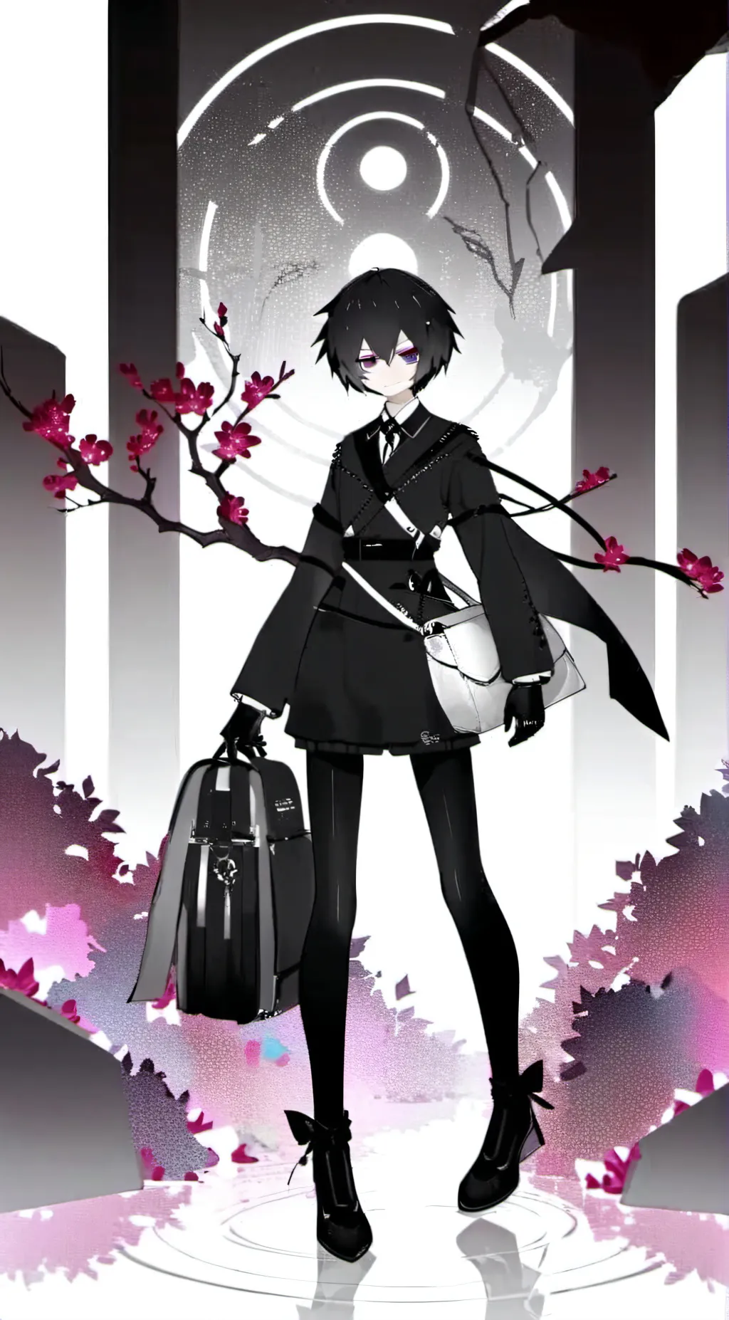 ai character: Manu  background