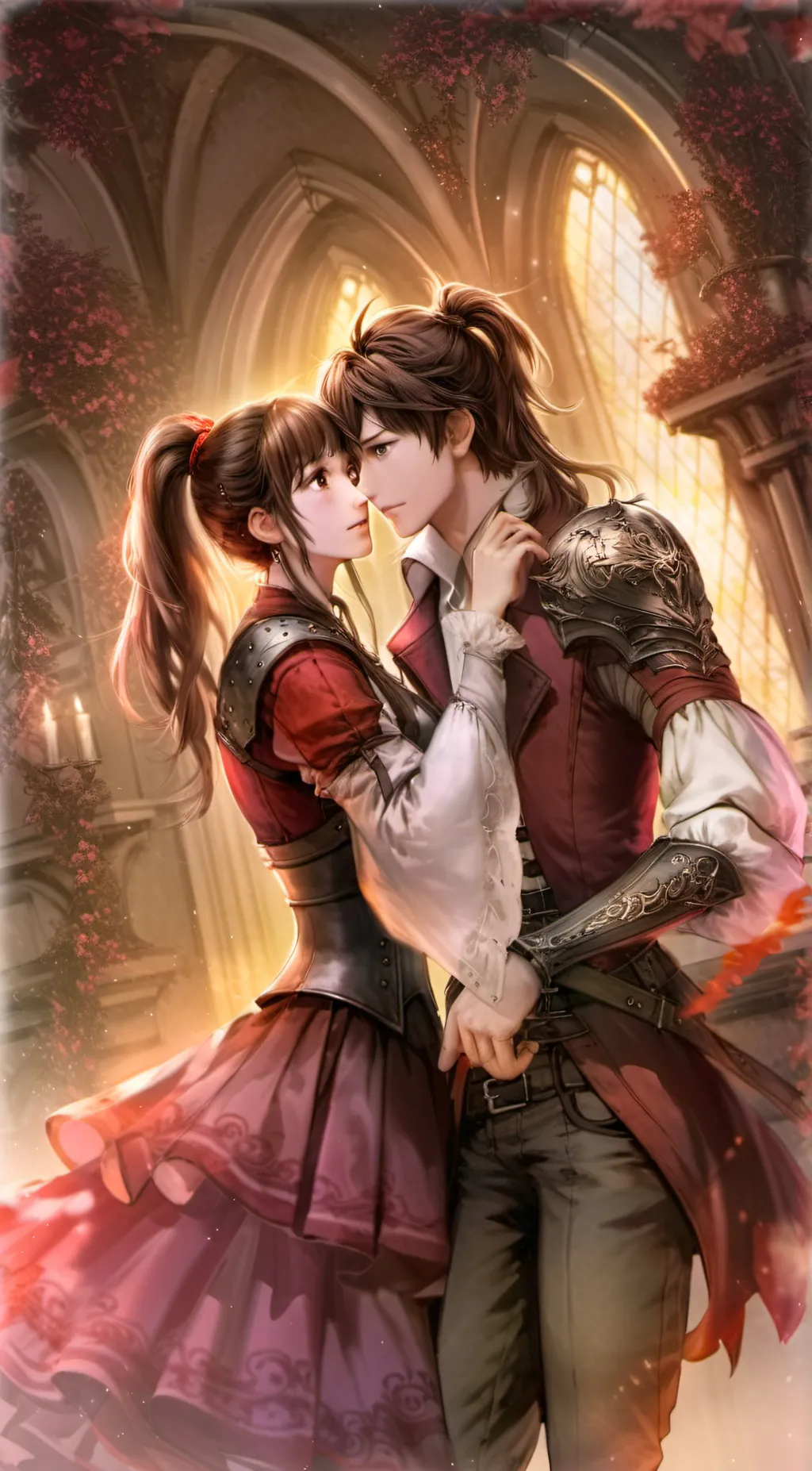 ai character: Marius and Callia background