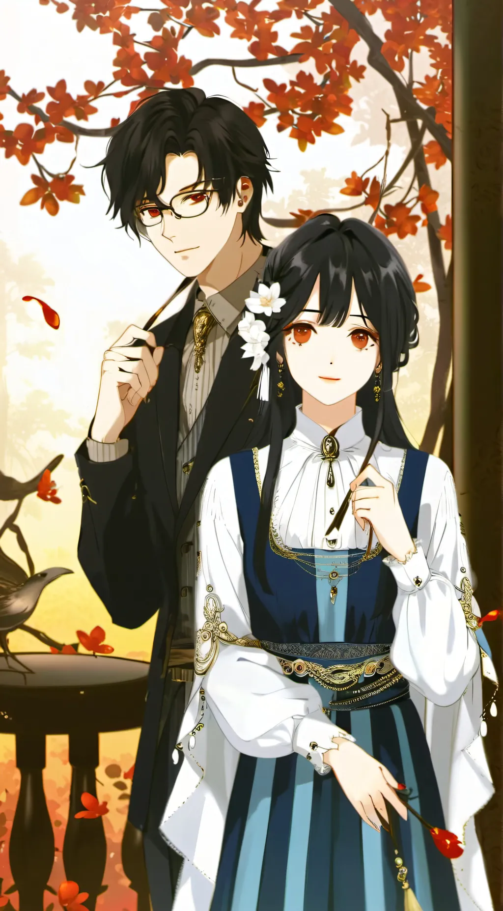 ai character: Lainey and danny background