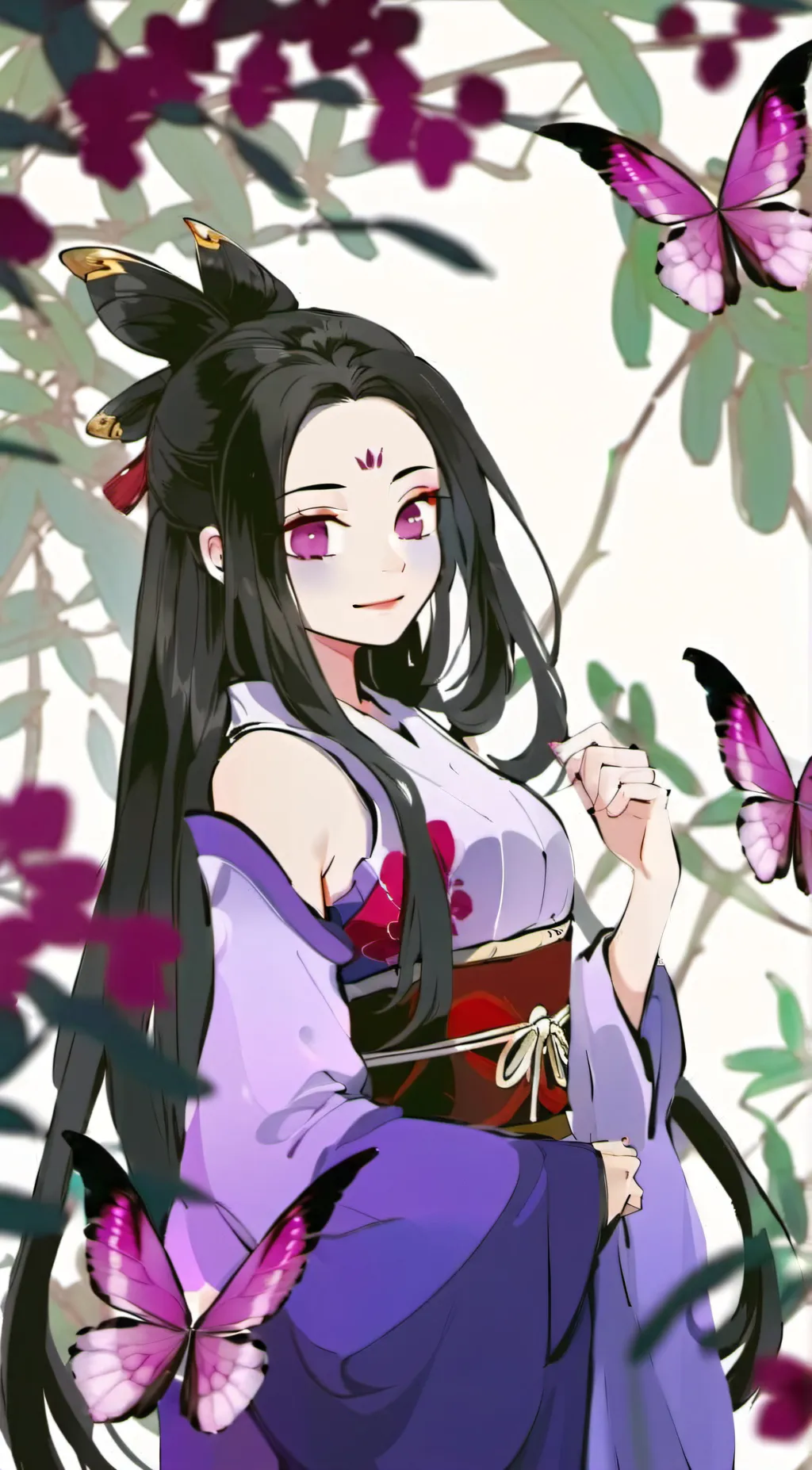 ai character: Demon Kanae background