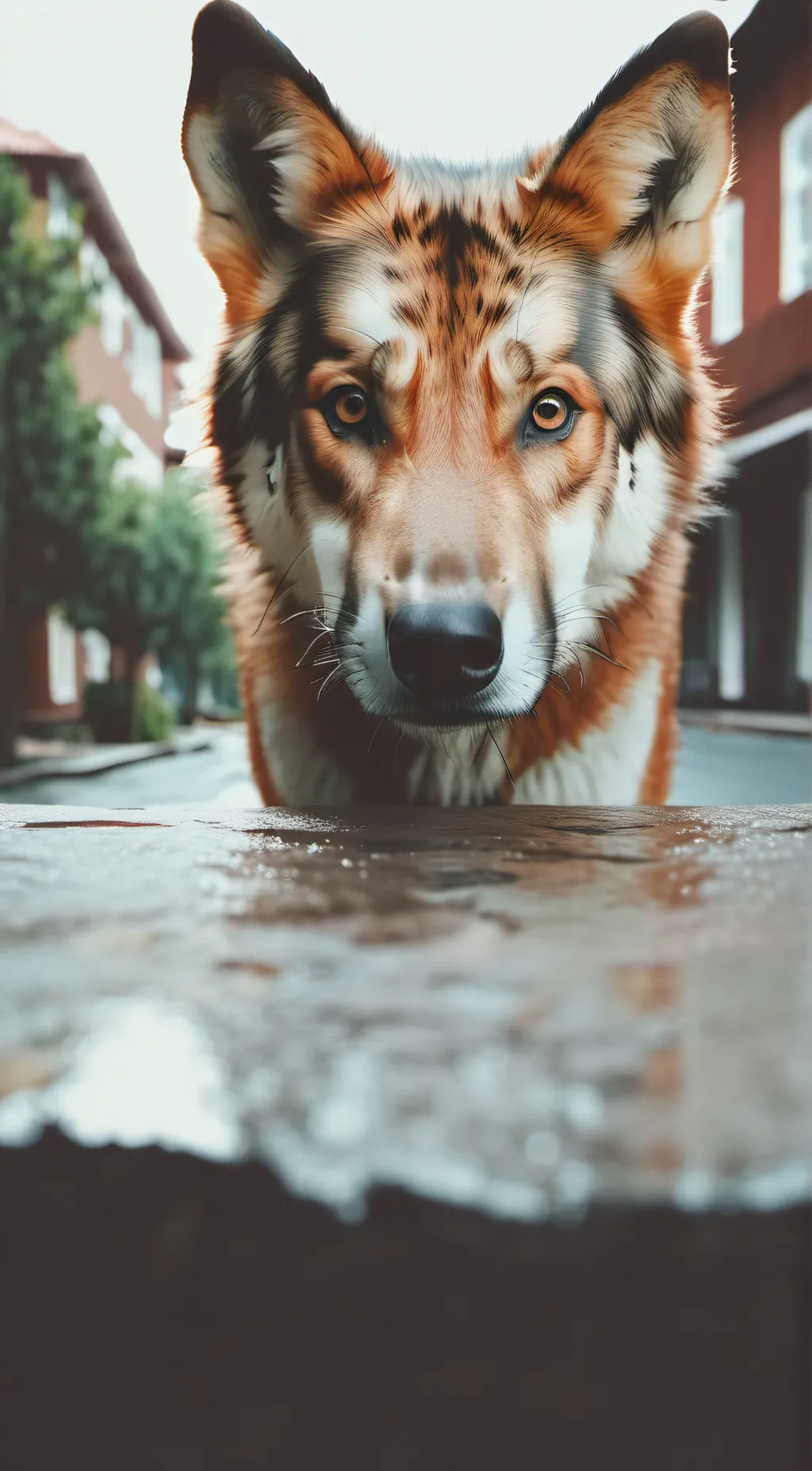 ai character: Hi background