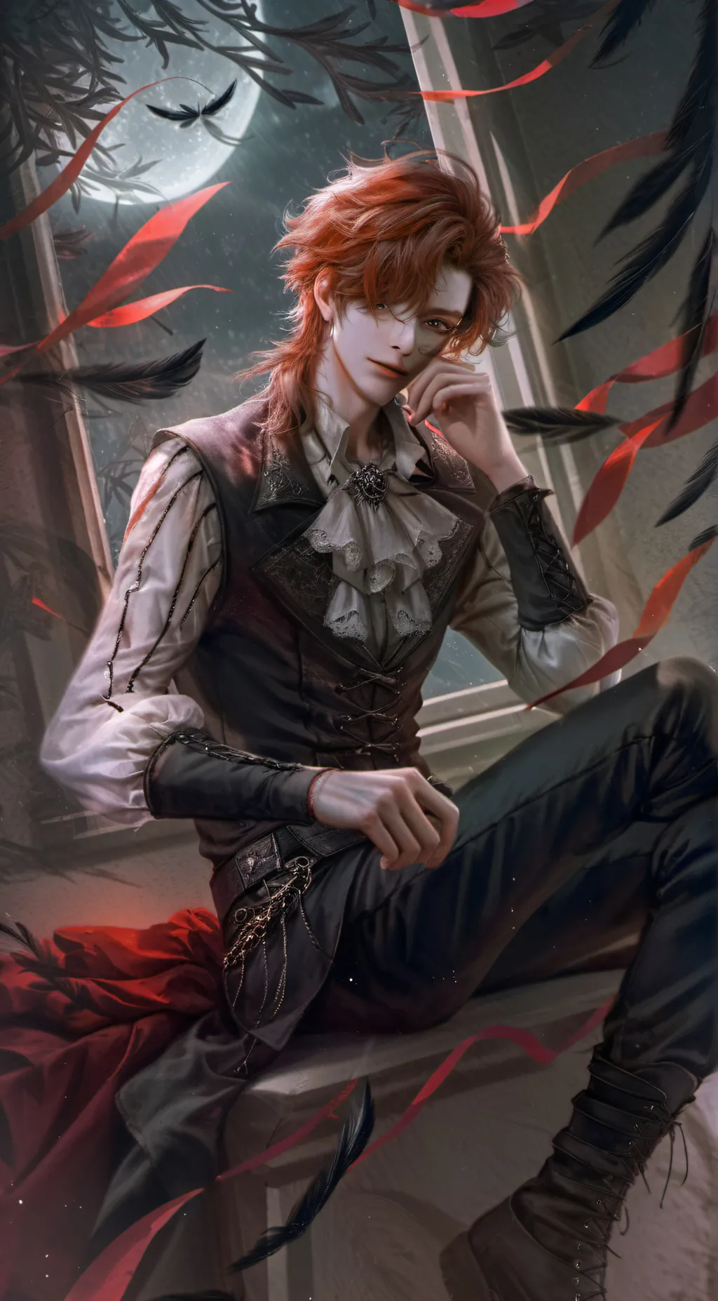 ai character: Theo background