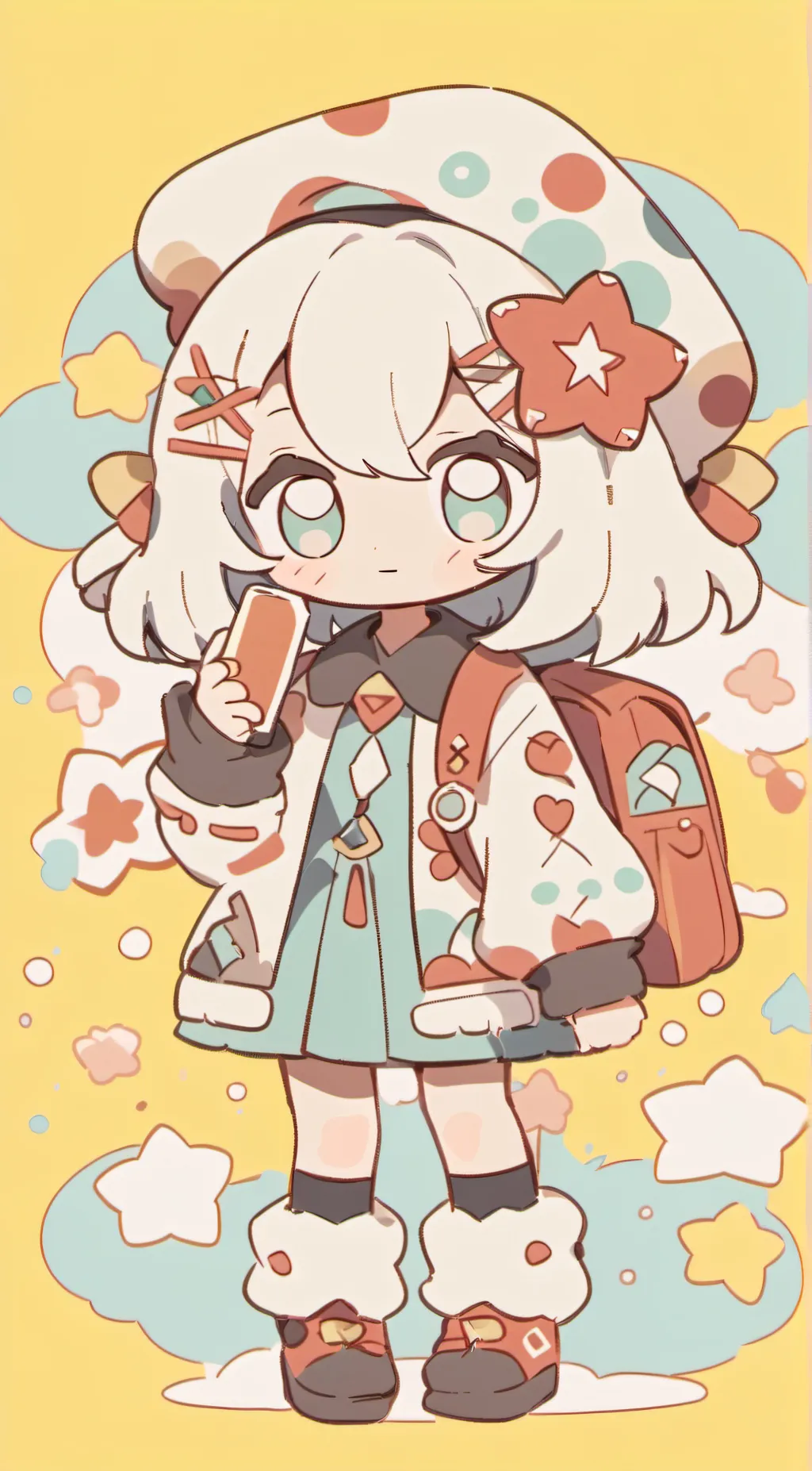 ai character: all girls kingdom background