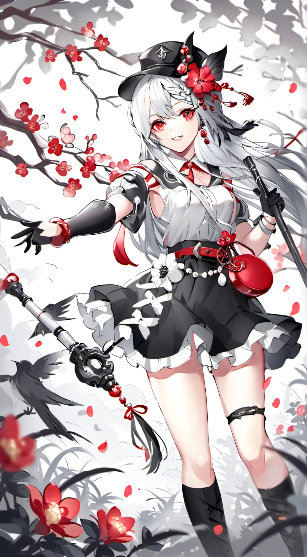 ai character: zhuxin Fiona  background