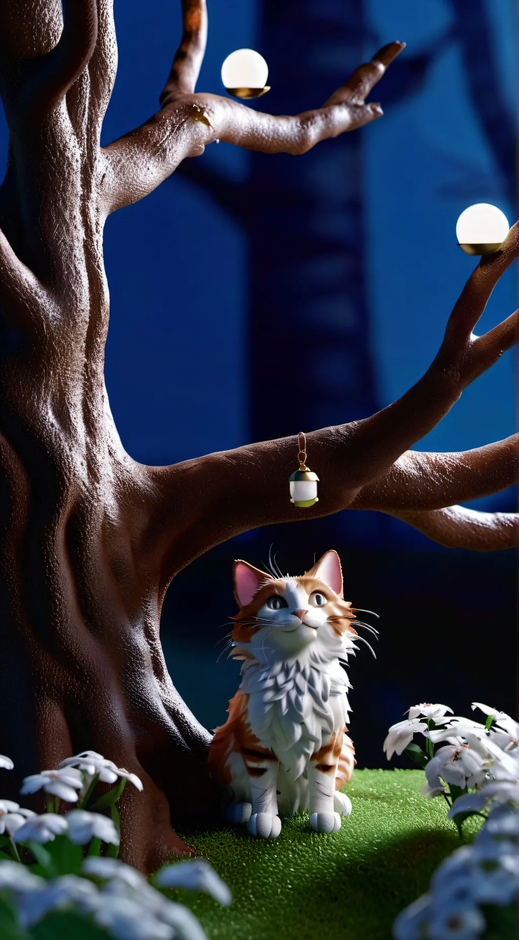 ai character: Swallowed shampoo background